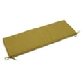 thumbnail image 3 of Blazing Needles 56-inch Solid Outdoor Bench Cushion-Lime, 3 of 5