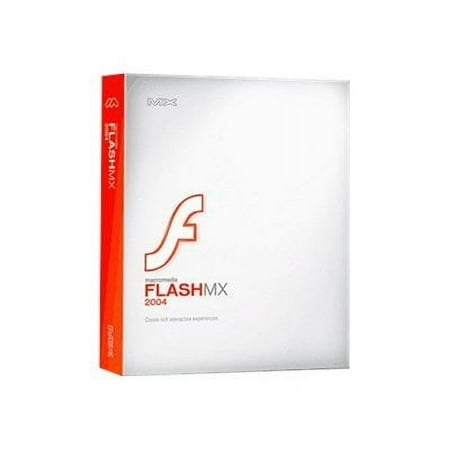 Flash MX 2004 - Box pack - 1 user - CD - Win, Mac
