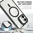 thumbnail image 3 of NGB SUPREMACY For iPhone 11 Case Built-In Camera Guard Kickstand Lens Protector Wireless Charging MagSafe/Qi Magnetic Car Mount Apple iPhone 11 Phone Case Cover, 3 of 10