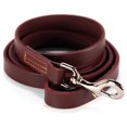 thumbnail image 2 of Logical Leather 6 ft Leather Training Leash- Brown, 2 of 7
