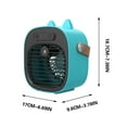 thumbnail image 3 of Portable Fans Under $50, Hwkond Portable USB Charging Mist Fan Device With Adjustable Speeds Battery, 3 of 4