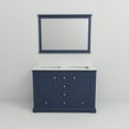 thumbnail image 5 of Dukes 48 in. W x 22 in. D Navy Blue Double Bath Vanity, Cultured Marble Top, and 46 in. Mirror, 5 of 10