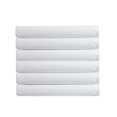 thumbnail image 2 of The Great American Store- 600 TC CottonPack of 6 Fitted Sheet / Bottom Sheet 12 Inch Deep Pocket (Solid White, Short Queen) - ALL ROUND ELASTIC FOR PERFECT FIT, 2 of 4