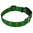 thumbnail image 4 of Country Brook Petz® Deluxe Candy Cane Christmas Dog Collar and Leash, Medium, 4 of 6