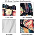 thumbnail image 4 of luoweisi Men's Beach Shorts Quick Dry Swim Trunks with Mesh Lining Elephant XL, 4 of 5