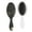 White-676, variant on Ocean Voyage Hair Brush with Sailboat, Helm, Rudder, and Mast Patterns, Nautical Coastal Style Detangling Paddle Brush for All Hair Types and Travel Use