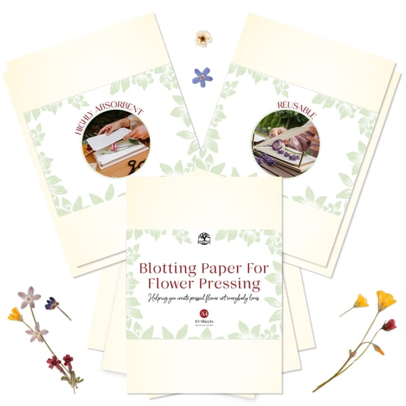 Papel secante para prensa de flores de Berstuk