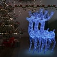thumbnail image 2 of vidaXL Reindeer Christmas Decoration LEDs Pre-Lit Christmas Lighting Acrylic, 2 of 189