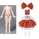 thumbnail image 4 of Ropa bonita para muñecas BJD 1:6, juguetes para niñas, ropa, disfraz para OB22 Chaleco Naranja, 4 of 7