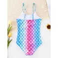thumbnail image 3 of 2-8 Years Girls Swimsuits One-Piece Bathing Suits Kids Sport Summer Beach Swimwear, 3 of 9