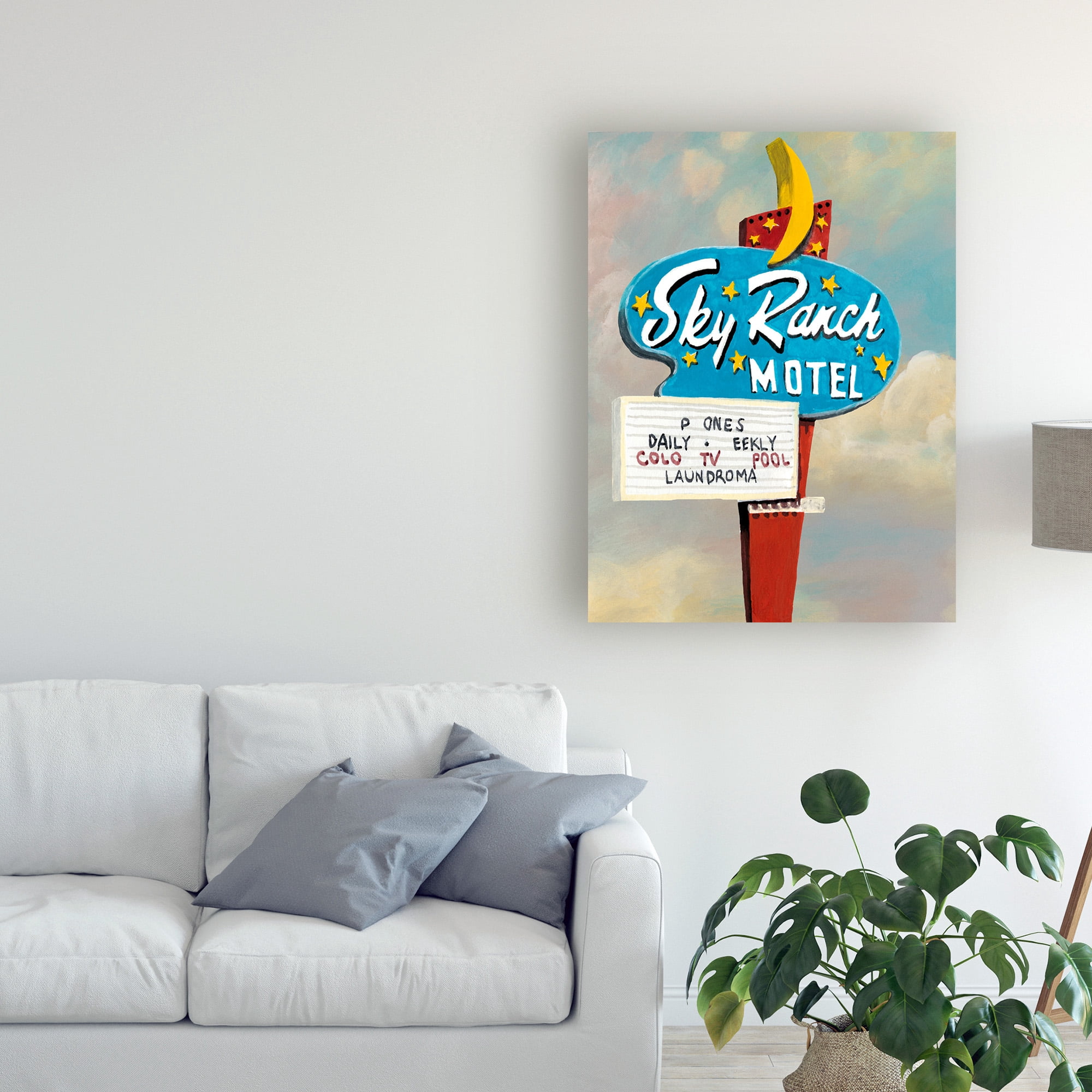 Trademark Fine Art 'American Roadside III' Canvas Art by Naomi McCavitt
