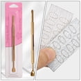 thumbnail image 4 of LRXIYODE 1Set Wear Resistant Metal Cuticle Pusher and Nail Cleaner for Professional Nail Salon, 4 of 6