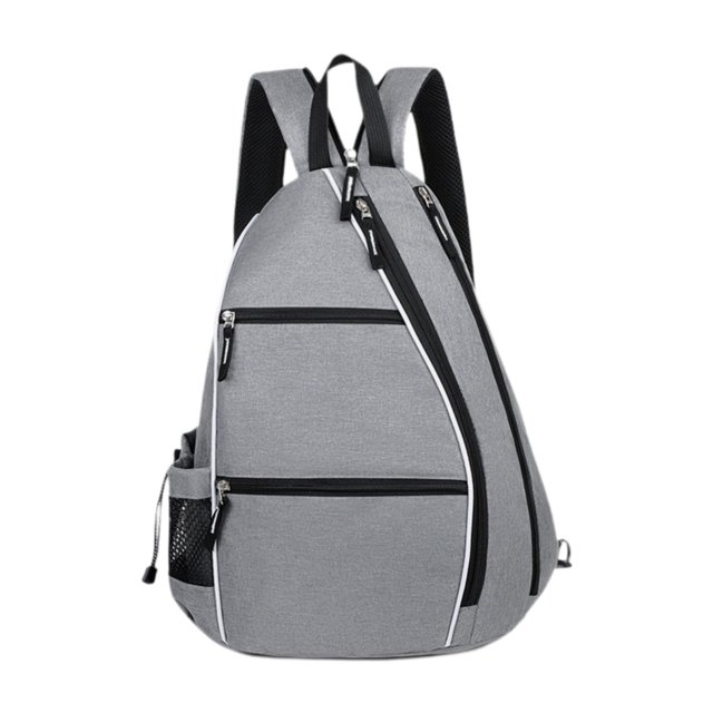 Almencla Pickleball Bag Tennis Backpack Badminton Racquet Pickleball Paddle Bag Gray