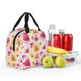 thumbnail image 4 of KLL Watermelon Print Insulated Lunch Bag Women, Reusable Cute Tote Lunch Box for Adult & Men, Leakproof Cooler Lunch Bags for Work Office Travel Picnic, 4 of 5