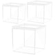 thumbnail image 1 of Vitrina cúbica cuadrada de 3 piezas, organizador y soporte coleccionable surtido, 1 of 6