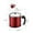 Red, variant on Dvruxg Grease Container with Strainer, Stainless Steel Oil Container, Pot Fat Storage with Lid, Easy Grip Handle Suitable for Storing Frying Oil and Cooking Grease