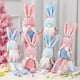 thumbnail image 3 of AEaster Bunny Gnomo Conejo hecho a mano Juguetes de peluche para adornos de muñecas Primavera Niños Regalos de Pascua Vacaciones Fiesta en casa Hogar D esquí esquí Gafas de esquí, 3 of 5