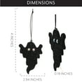 thumbnail image 6 of Decorae Beaded Hanging Halloween Ornaments (Set of 5, Black); Reversible Spooky Tree Decorations, 6 of 10