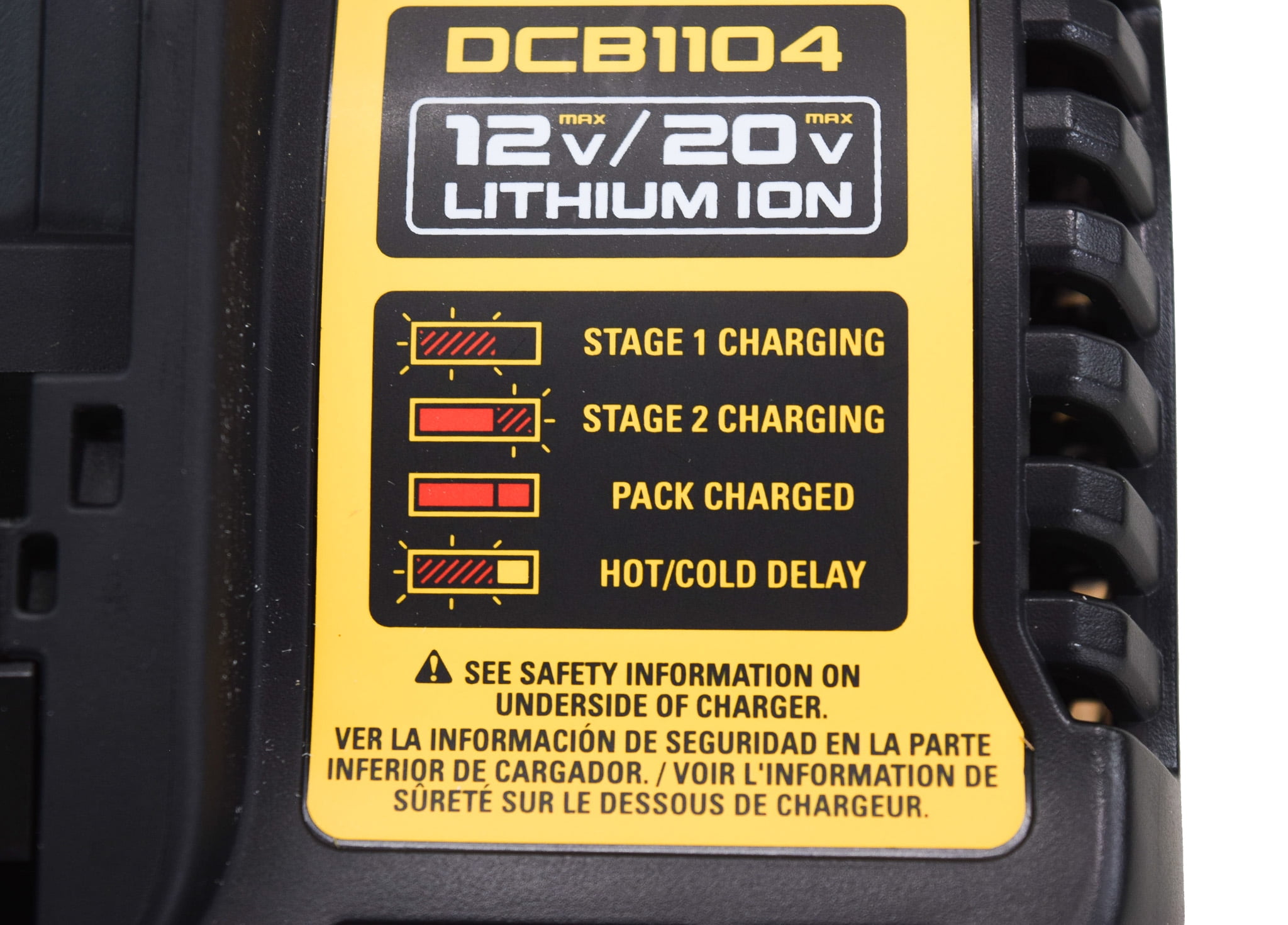 DeWalt DCB1104 12V/20V 4 Amp Battery Charger