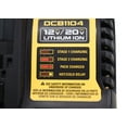 DeWalt DCB1104 Quick Charge 12V/20V 4 Amp Battery Charger with LED