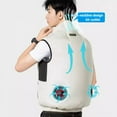 thumbnail image 3 of Noraui Storm Fan Jacket For Men - 360° Cooling Vest With Dual Rechargeable Fans, 3-Speed Adjustable For Hot Weather Work, 3 of 7