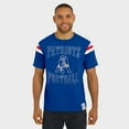 thumbnail image 4 of Men's Darius Rucker Collection by Fanatics Royal New England Patriots Distressed Throwback Shoulder Stripe T-Shirt, 4 of 6