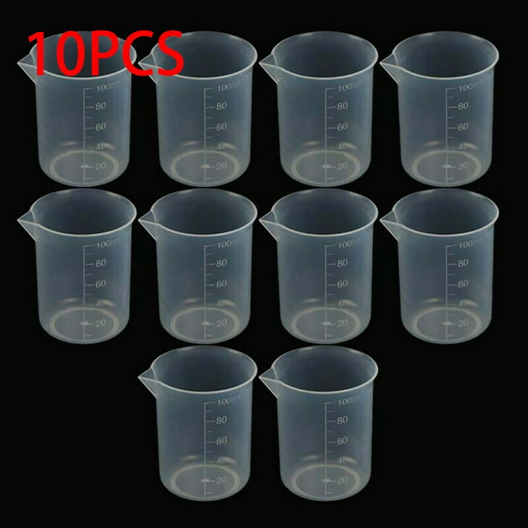 Small Measuring Cup Plastic Jug Beaker Kitchen Tool For Laboratories Parts  US
