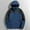 Navy, variant on Babysbule Winter Coats for Women Women Detachable Cap And Windproof Thick Three-in-one Jacket Outdoor Sports Warm Jacket Tops