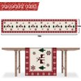 thumbnail image 2 of Rdsfhsp Christmas Decorations Indoor,Elk Table Runner for Christmas,Farmhouse Table Runners for Party Home Decor Living Room Dining Table Coffee Table -13 x 72 Inch, 2 of 5