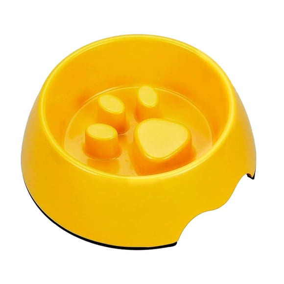relayinert Stylish Anti Choke Dog Feeding Food Bowl Pet Happy Safe And Eco-friendly Pet Slow Eating Bowl
