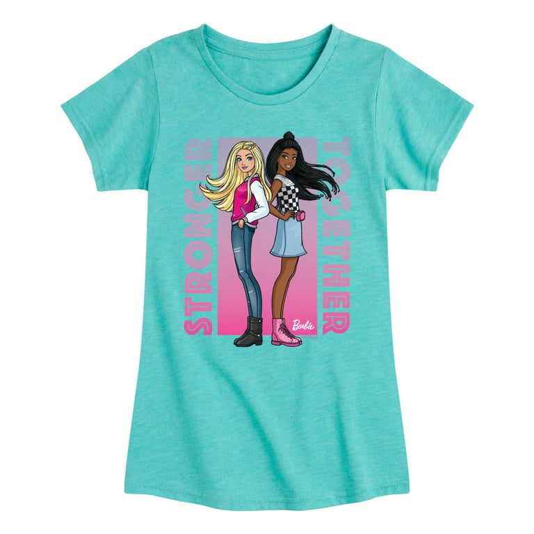 Barbie Best - Stronger Together - And Youth Girls Graphic T-Shirt - Walmart.com