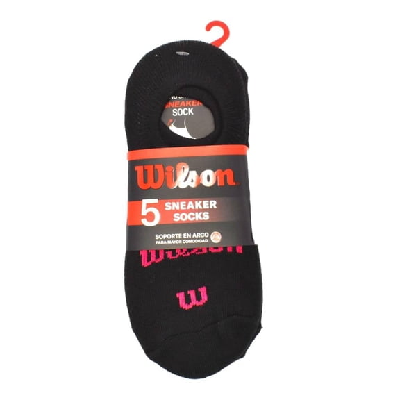 Tin Wilson para Mujer, Sneaker Socks Negro Talla Única 10 Piezas