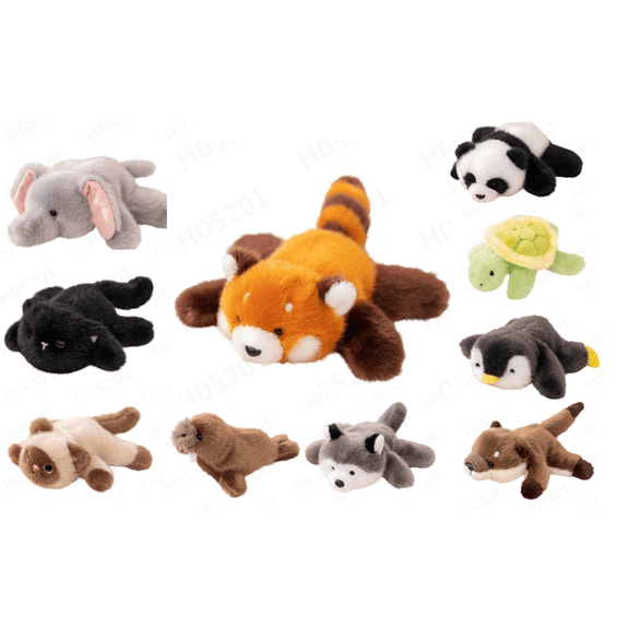 1 Pcs Forest Stuffed Animals Bulk, 7" Small Woodland Plush , Cute Assorted Plushies Toy Gift for Kids Shower Birthday Party Favor