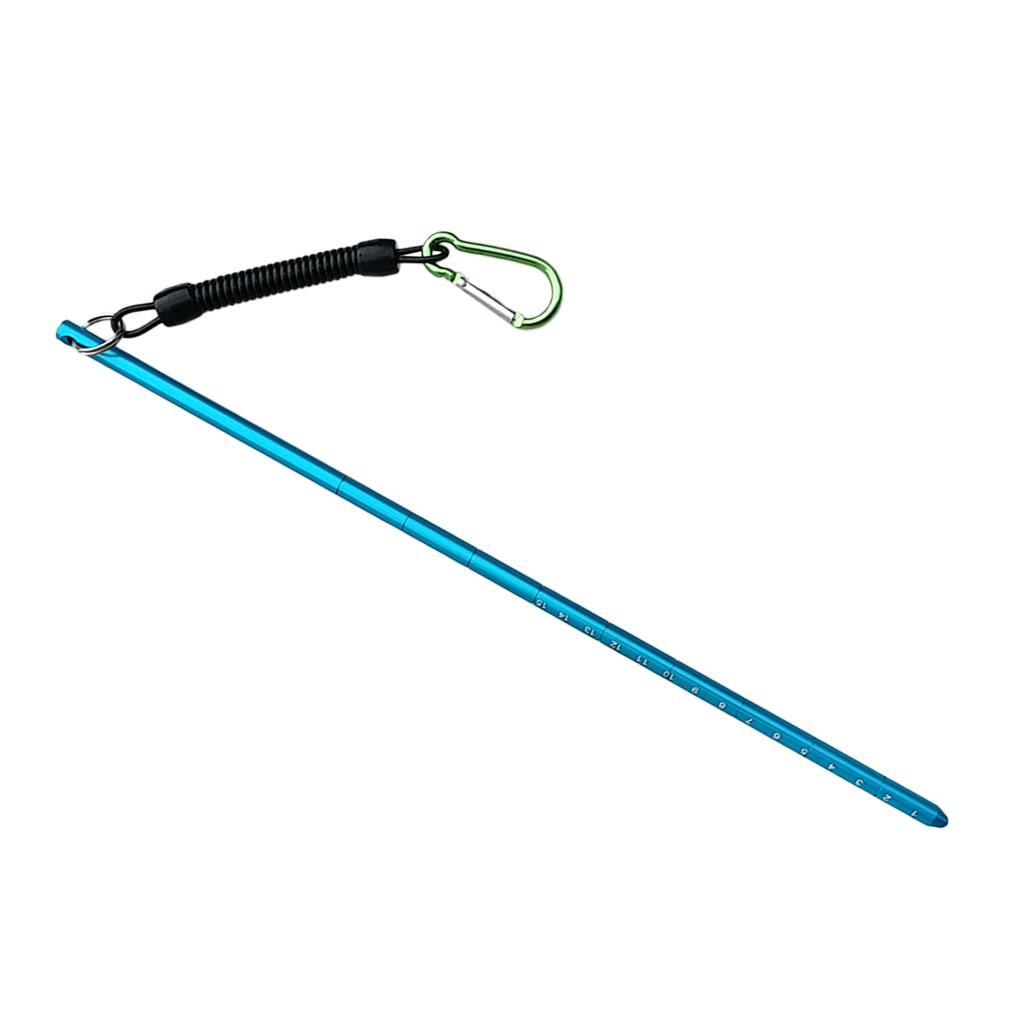 Pointer /Lobster Tickle Stick with Spring&Carabiner&Whistle For Scuba Diving 
