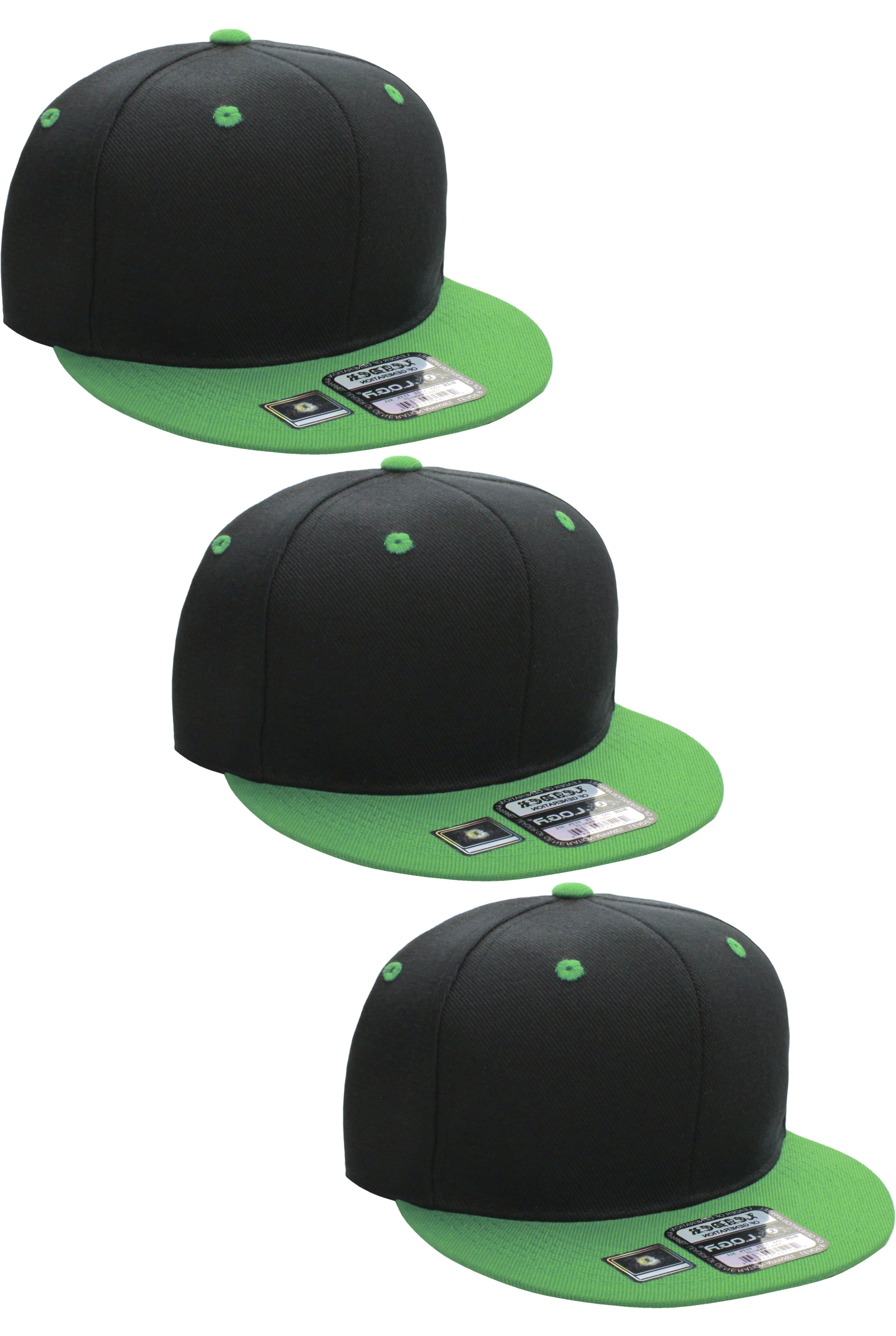 New Era 59FIFTY-BLANK Solid Lime Fitted Hat