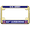 Gold, variant on [Officially Licensed Product] - Motorcycle Metal License Plate Frame with U.S. Army 82nd Airborne Division Design - Black