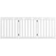 thumbnail image 4 of Costway 3 Paneles Verja Plegable de Madera para Mascotas con Bisagras Flexibles a 360° para Casa Escaleras Entrada Blanco 151,5 x 60 x 1,5 cm, 4 of 10