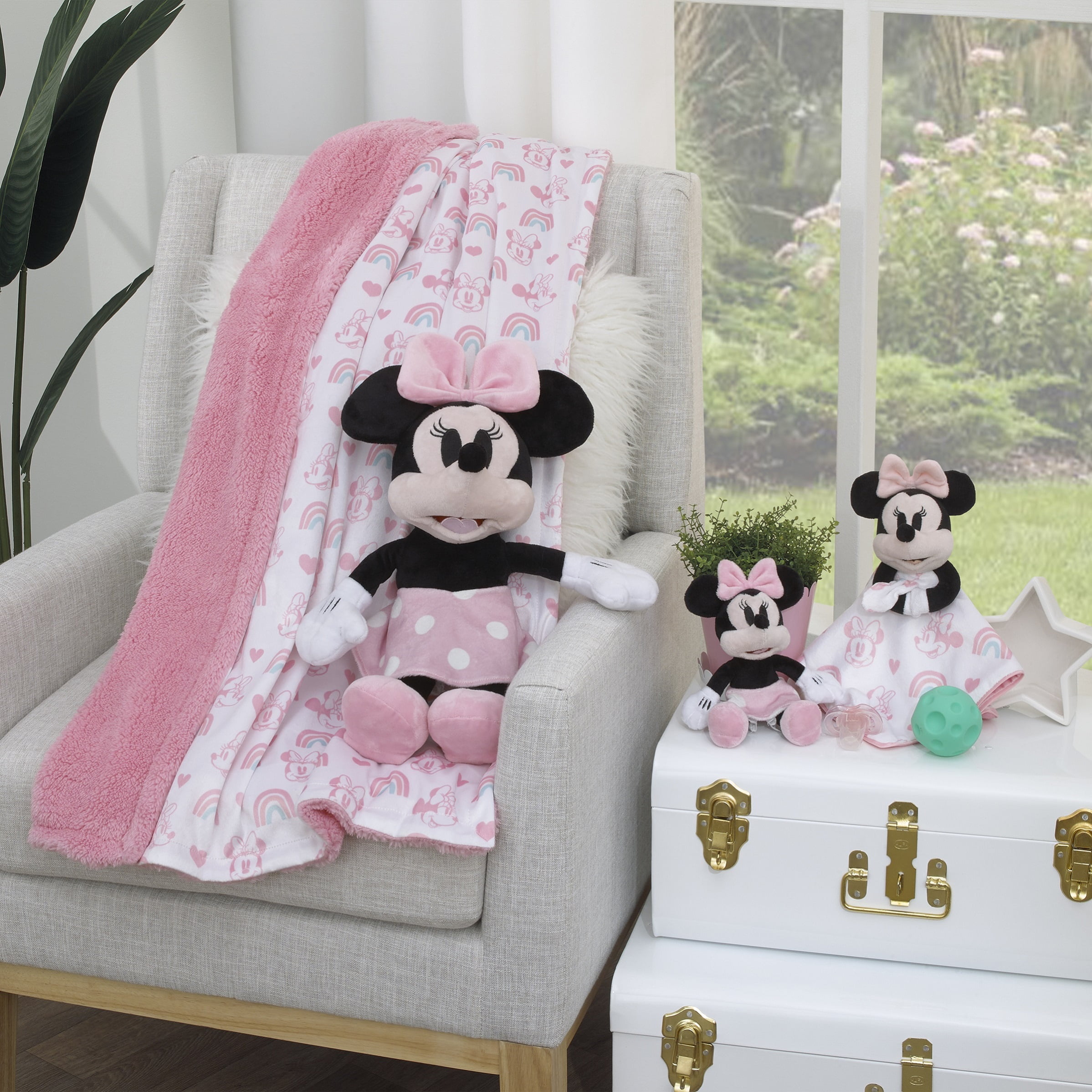 Minnie mouse online baby blanket walmart