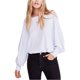 thumbnail image 2 of Blusa de sauce para mujer Free People Color blanco Pequeña Pull-over, 2 of 2
