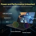 thumbnail image 5 of Lenovo Legion 5 15.1" WQXGA 165Hz Gaming Laptop, Intel i9 14900HX, 64GB DDR5, 4TB PCIe SSD, GeForce RTX 5070 8GB GDDR7, 24-Zone RGB Backlit Keyboard, Win 11 Pro, Black, 1TB Docking Station Set, 5 of 9