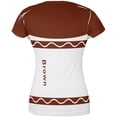 thumbnail image 2 of Halloween Vegetable Carrot Costume Mens T Shirt Brown 3X-LG, 2 of 2