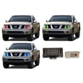 thumbnail image 4 of Flashtech RGB Multi Color LED Halo kit with RF Remote for 05-08 Nissan Frontier Headlights, 4 of 7