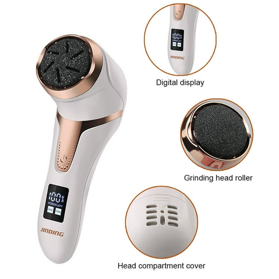 PENGXIANG Vacuum Cleaner Feet Care for Cracked Heels and Polishing Nails Electric Foot Scrubber Pedicure Instrument for Removing Dead Skin and Calluses Electric Foot Scrubber
