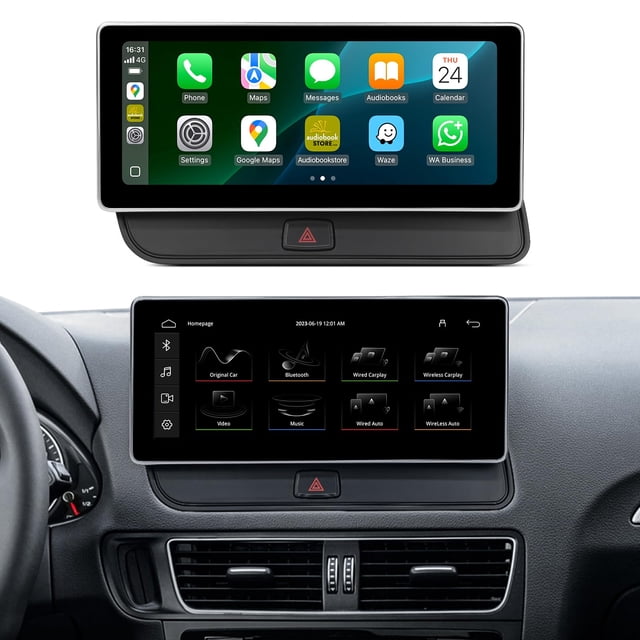 Pantalla Multimedia AINAVITO Q5-Multimedia para Audi Q5 SQ5 2009-2017 CarPlay Android Auto 10.25 Pulgadas