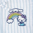 thumbnail image 4 of Hello Kitty Cinnamoroll Hello Kitty Seersucker Peplum Tank Top and Shorts Outfit Set Toddler to Big Kid, 4 of 5
