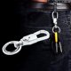 thumbnail image 1 of Fiudx Ofertas relámpago Llavero de cintura para hombre y mujer, llave de coche, 1 of 6