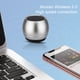 thumbnail image 4 of Pisexur - Altavoz Bluetooth de metal para hombre, minialtavoz, subwoofer portátil para exteriores, sonido HIFI, reducción de ruido inteligente, organizador de electrónica para niños, 4 of 6
