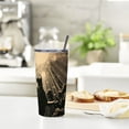 thumbnail image 6 of GOSMITH  - Jesus Is My Salvation - Stainless Steel Tumbler - Coffee Travel Mug - Engraved Tumbler - Double Insulated Tumbler -  Black, 6 of 7