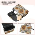 thumbnail image 4 of KUIFORTI Sunflower Crossbody Bags for Women Fashion Functional Lightweight Medium Shoulder Handbags Portability Purse Shoulder Bags with Chain Strap for Concerts, 4 of 7