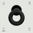 thumbnail image 2 of Sleep Earplugs - Black - Ultra Soft, Reusable Flexible Silicone Hearing Protection For Noise Reduction And Flight, 2 of 5